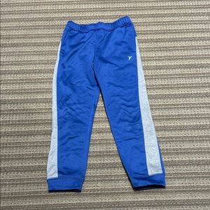 Old Navy Royal Blue Jogger Pants with Light Gray Side Stripes